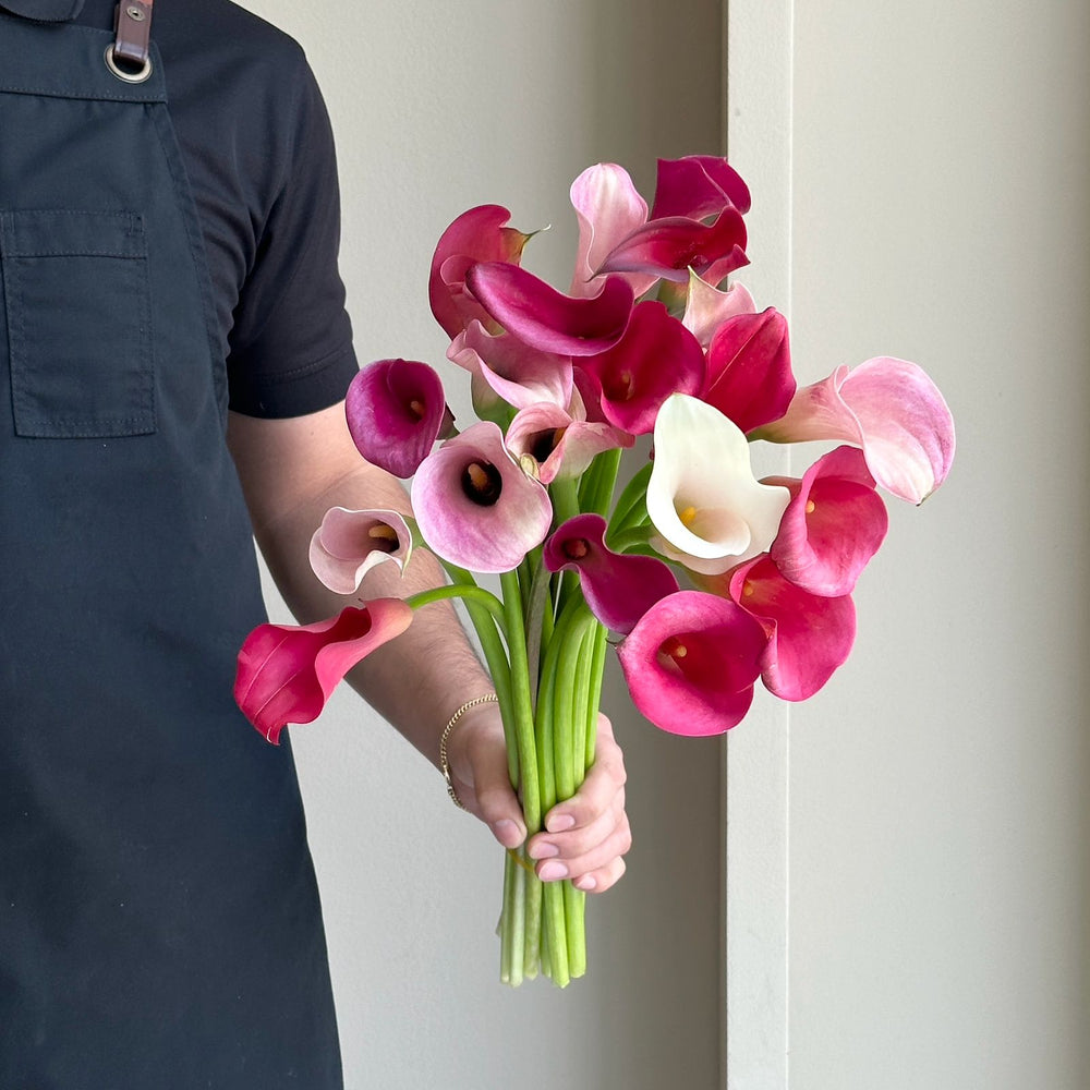 Calla Lilies - Crush Pink Mix