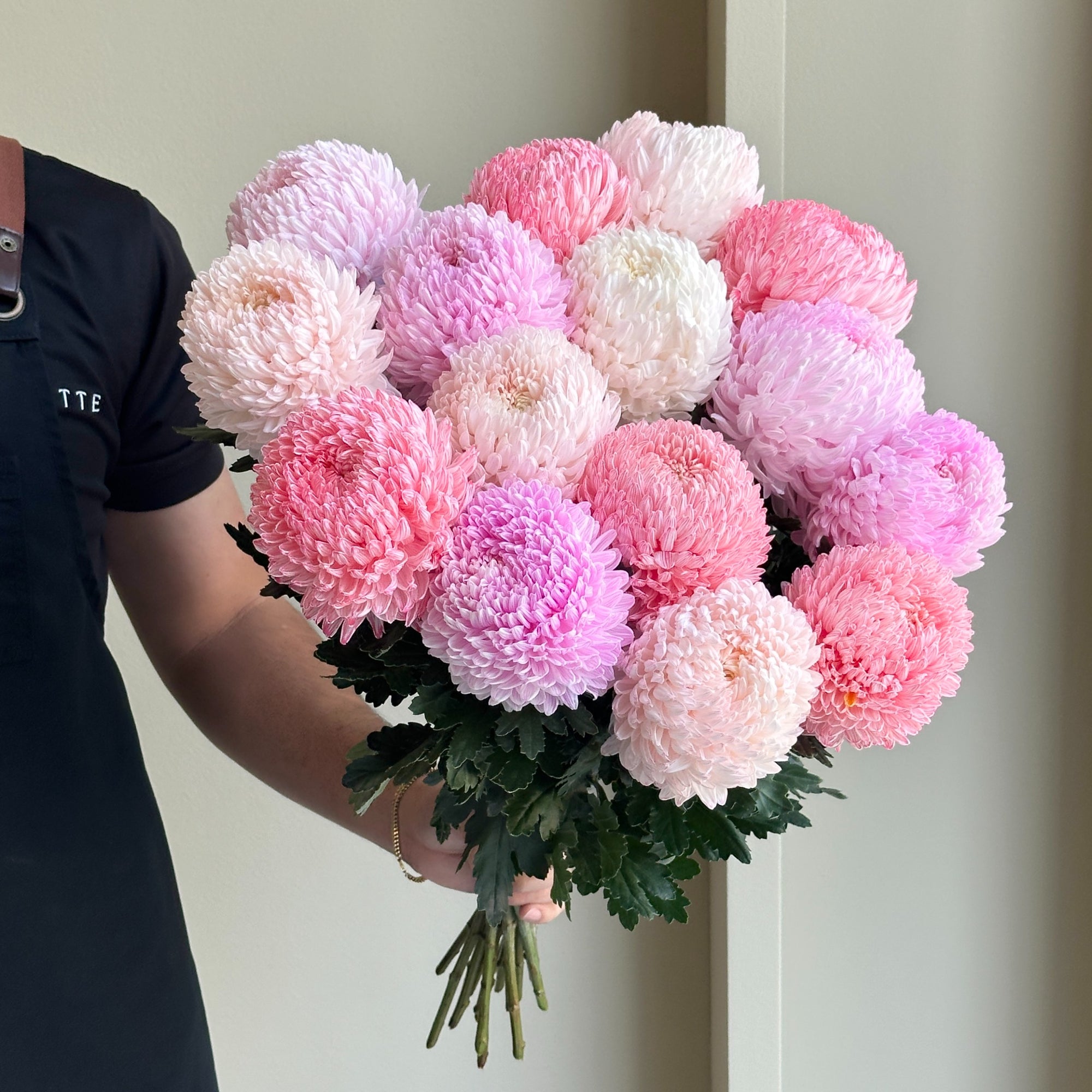 Chrysanthemum Peony - Pink Bliss Mix (15 Stem)