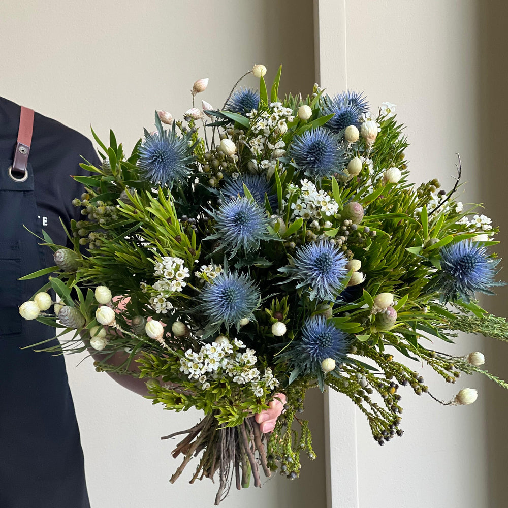 Cape Mix - Blue Thistle Bouquet
