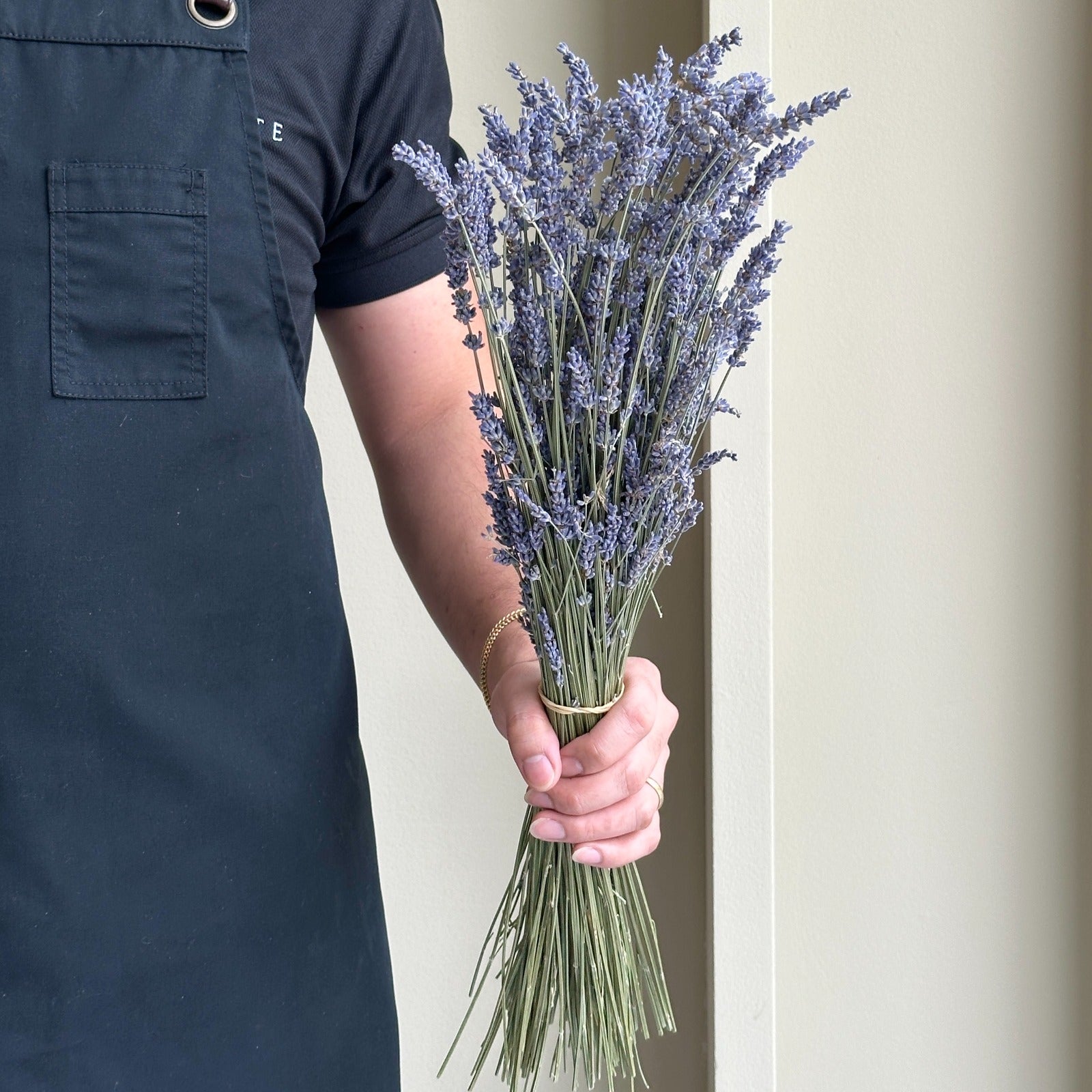 Dried Lavender Bunch Super Blue