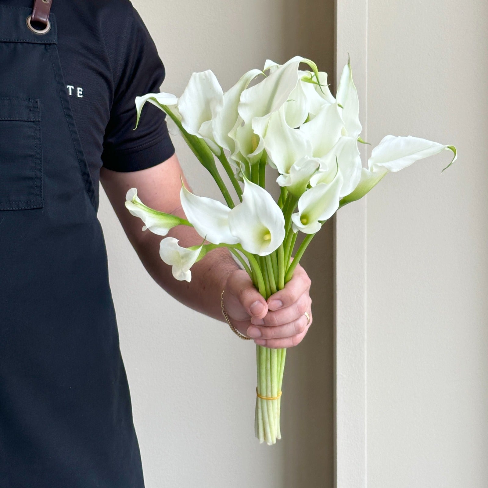 Calla Lilies - Crystal Blush White (Mini)