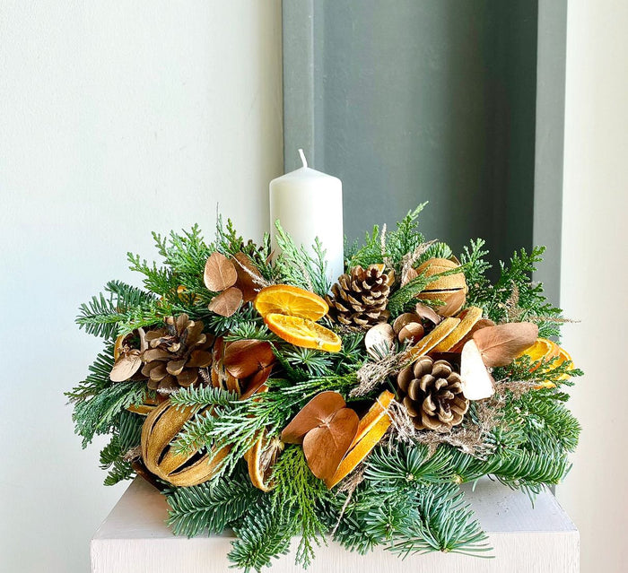 Florette's MALMO Advent Table Centerpiece