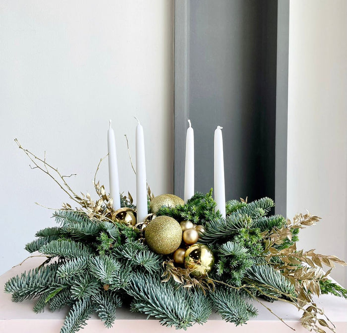 Florette's MINSK Advent Table Centerpiece
