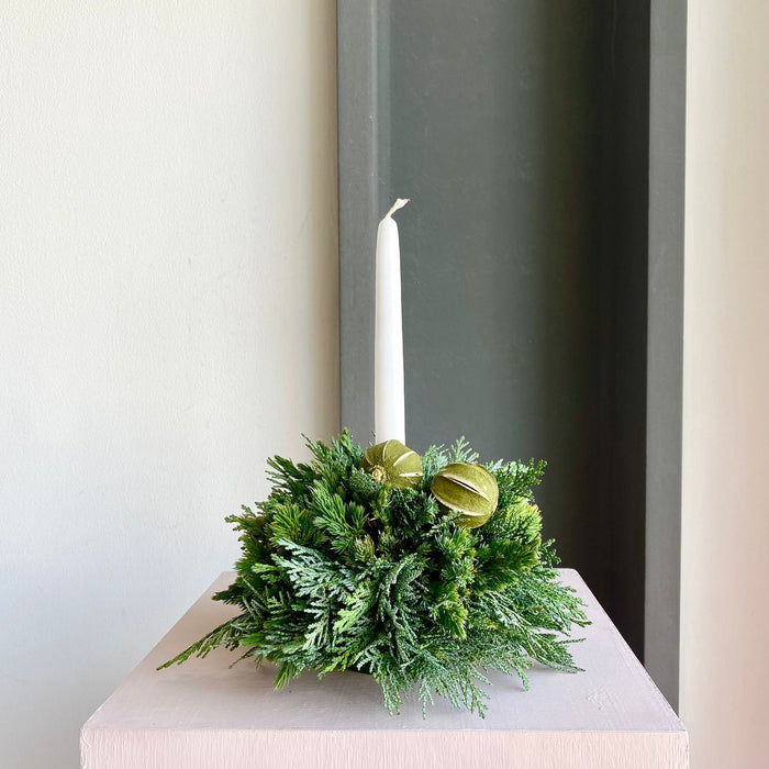 Florette's Salzburg Single Candle Centerpiece